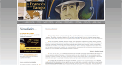 Desktop Screenshot of elfranceseneltango.com
